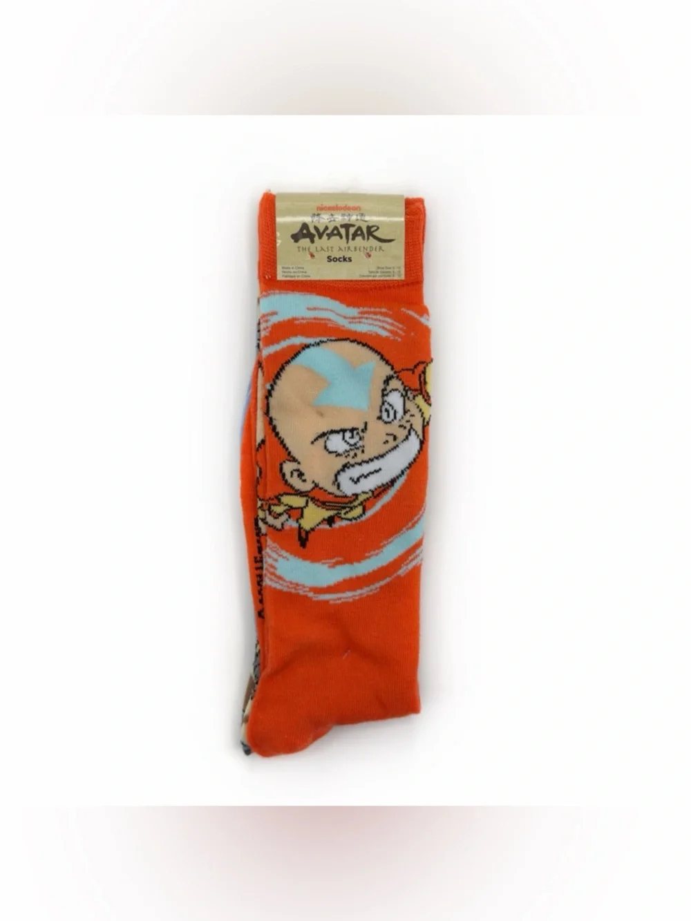 Avatar the Last Airbender Crew Socks Mens Womens Aang Appa Nickelodeon